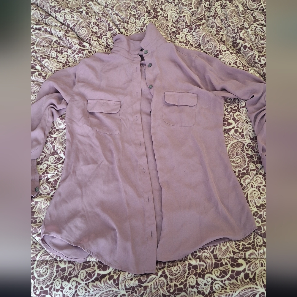 Loft button up blouse